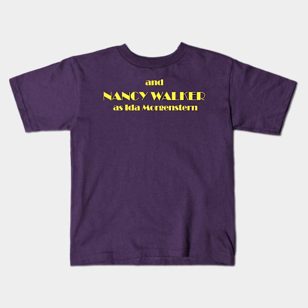 and Nancy Walker as Ida Morgenstern Kids T-Shirt by Golden Girls Quotes